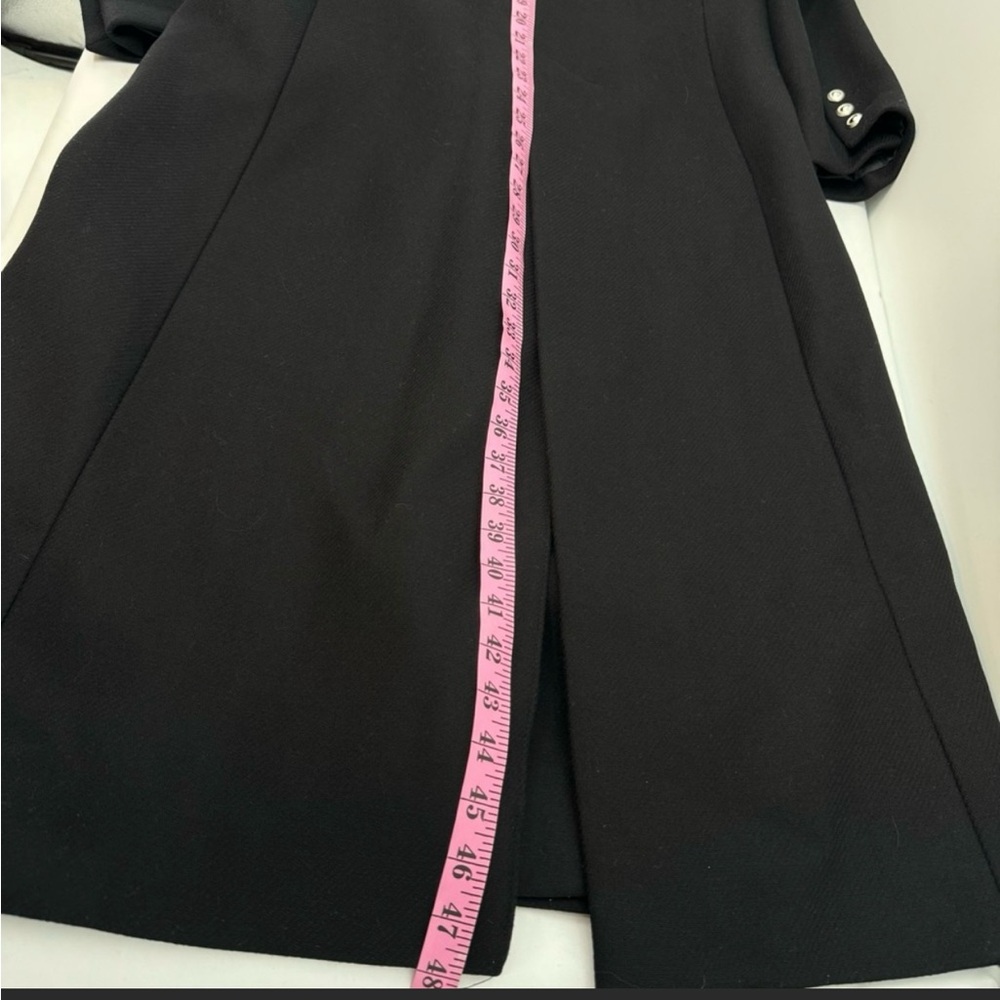 New Zara Manteco Classic long wool elegant coat - Picture 9 of 12